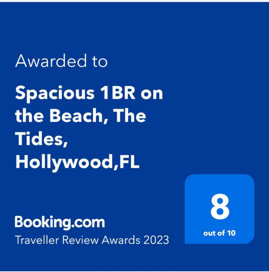 Spacious 1Br On The Beach, The Tides, Hollywood,Fl Kültér fotó